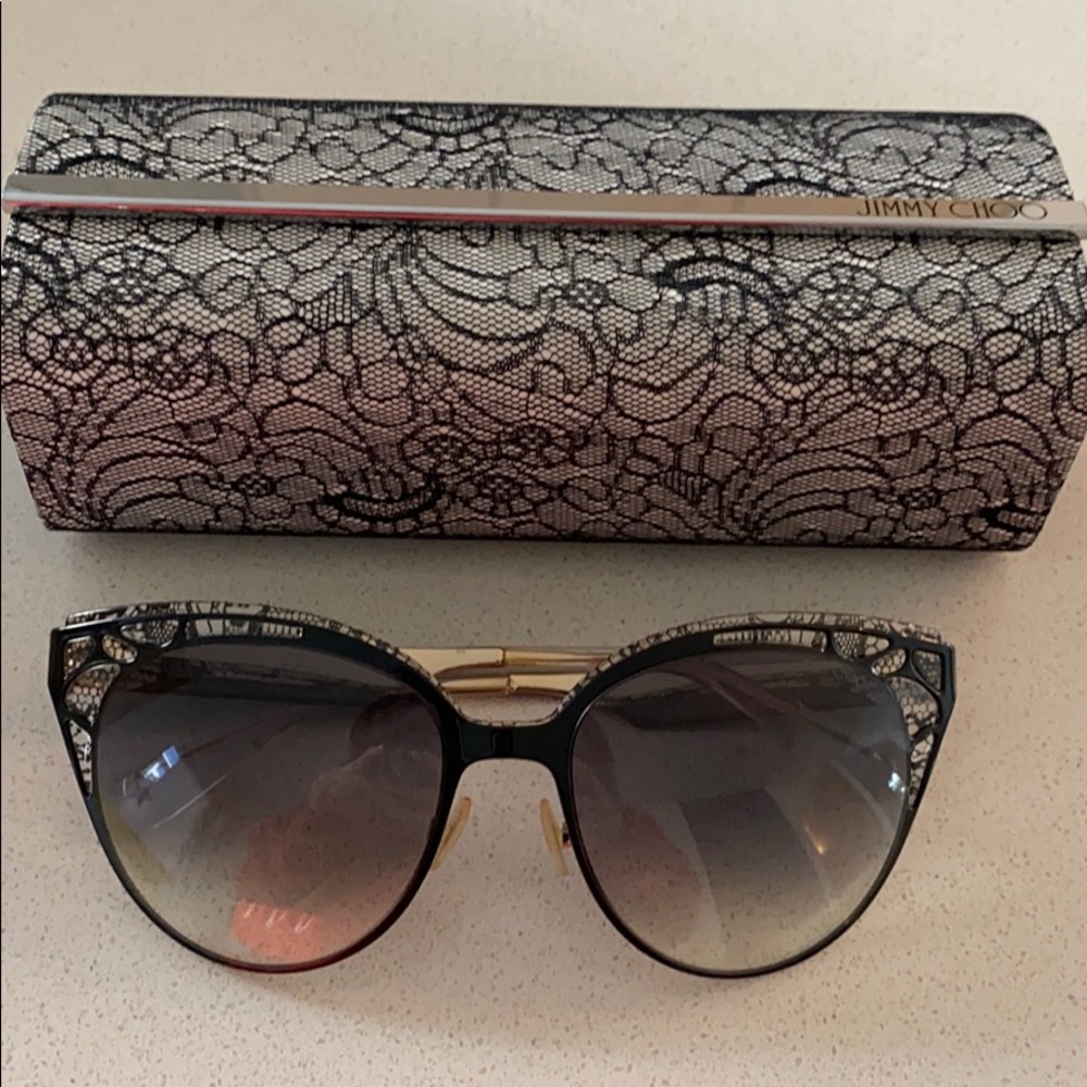NEW Jimmy Choo lace sunglasses